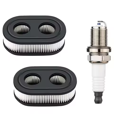 593260 798452 Air Filter with Spark Plug Replacement for Briggs Stratton Engines 500EX 550E 625EX 72