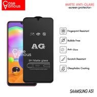 Samsung A31 Anti-Glare Matte Tempered Glass