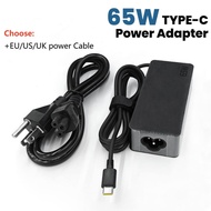 65W USB Type C Laptop Charger Power Supply Adapter 100-240V High Speed Type-C Adapter Suitable for L