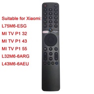 บลูทู ธ รีโมทคอนโทรล XMRM-19 สำหรับ Xiaomi ทีวี P1 Q1TV L32M6-6AEU L43M6-6AEU L55M6-6AEU A2 L75M6-ES
