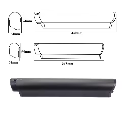 Reention EEL Pro Mini E-bike Battery 36V 12Ah 14Ah for Ordica CLASSIC 7 Speed Neo MID Trekking 3S N3