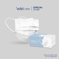 พร้อมส่ง welcare mask หน้ากากอนามัยผู้ใหญ่แบบกล่อง มีทั้งหมด 3 สี (บรรจุ 50 ชิ้น)