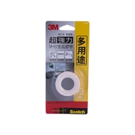 3M思高台灣製Scotch VHB多用途超強力雙面膠帶V1205 12mm x 1.5m