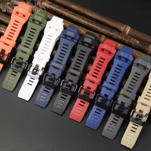 Resin Replacement Strap For 3475 GBD-H1000 Watch Band GBD-H1000-1/4/8/1A7 Waterproof Sports Rubber B