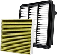 2PCS Cabin Engine Air Filter Kit Fits for CR-V 1.5L 2023-2024, Civic 1.5L 2022-2024, Accord 1.5L 202