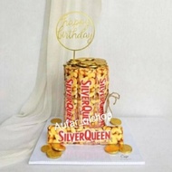 Snack Tower Ulang Tahun Coklat Silverqueen Promo