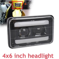 4x6"inch Rectangular LED Headlight Hi/Lo Beam For Suzuki DRZ400SM DRZ400S DRZ400E Kenworth Peterbilt