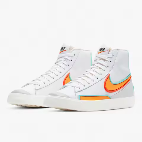 Nike Official Genuine Blazer Mid 77 Women's High-Top Sports Casual Shoes DC1746-100