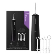 EVO Jet-1 Water Flosser: Advanced Dental Tools with 5 Easy Release Nozzle Tip, 8 Intensities, 2 Wate