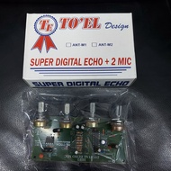 KIT ECHO TOEL SUPER DIGITAL ECHO+2 MIC / MODUL ECHO TOEL SUPER DIGITAL ECHO+2 MIC / KIT ECHO TOEL 4