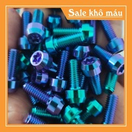 Gr5 6li20 cylindrical titanium screw