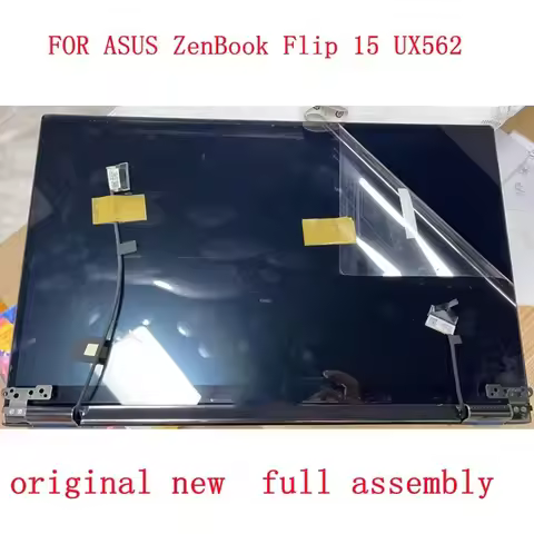 Original Replacement FOR ASUS ZenBook Flip 15 UX562F UX562 UX562FA UX562FD Full LCD Assembly LCD Pan