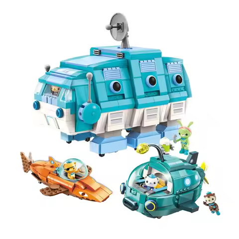 13 Sets Octonauts Building Blocks GUP-X GUP-W GUP-I Vehicles Barnacles Kwazii Figures Ocean Adventur