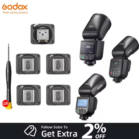 Godox V1 Mid V1Pro V100 Speedlite Hot Shoe Base Flash Hot Shoe Replace Accessories Flash Repair Part