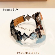 สายนาฬิกา HUAWEI GT5/6 สายหนัง Zirconia สายนาฬิกา GT5pro สายนาฬิกา GT4/GT3/GT2 สายนาฬิกา Fit3/4/4pro