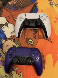 PS5 DualSense 無線控制器 (白色/紫色)