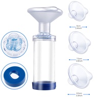 Aerosol Cabin Chamber Spacer for Baby Kids Adults Mask Pediatric Inhaler Spacer for Asthma