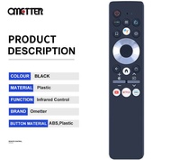 Voice Bluetooth Remote Control For Haier HTR-U29R & AQUA HTR-U29A LE65AQTS6UG LE75AQTS5UG LE65AQT660