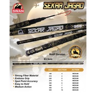 SWAN SEKAR JAGAD FISHING ROD WITH BATIK MOTIF Upright Fishing Rod/