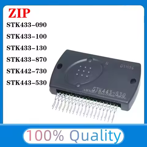 STK433-090 STK433-100 STK433-130 STK433-870 STK442-730 STK443-530 - Audio power amplifier module ori