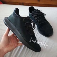Adidas original tubular shadow knit black 麂皮 編織 黑 球鞋 平民版 男 yeezy
