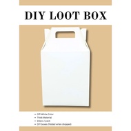 10pcs DIY Loot Bags Loot Box Party Bags Party Box Birthday Bag Birthday Box Party Souvenir