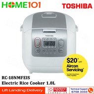 Toshiba Electric Rice Cooker 1.8L RC-18NMFEIS