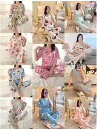 TFF- NWE Korean Terno Pajama Sleepwear for Women Freesize:M-XL