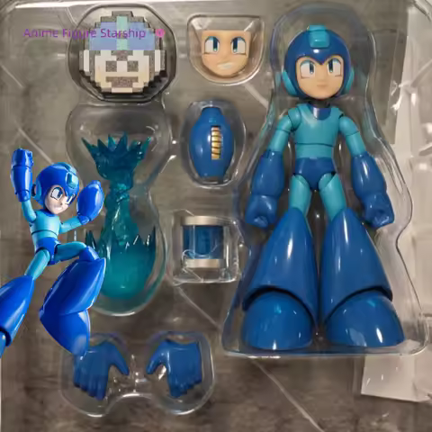 Threezero MDLX Rockman X Anime Action Figures Collection Model Toys Figura PVC Gift In Stock