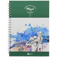 Sổ Vẽ Lò Xo A4 - 30 Tờ 150gsm - Space Art 8268 - Magic ZenArt - Mẫu 4