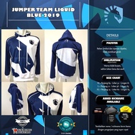 Blue Liquid Team Jumper - Liquid Blue Team Jacket