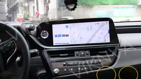 12.3inch Android Screen For Lexus ES300H ES350H ES300 ES330 ES350 2022 GPS Carplay Stereo Car Multim
