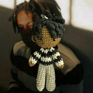 Daniel Caesar Knit Doll Keychain