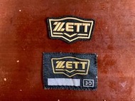 logo標籤 ZETT 矽膠標 布標 (棒球 壘球 棒壘 商標 拆標 布貼 DIY 手套 釘鞋 褲)