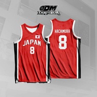 PERSONALIZED JAPAN FIBA FULL SUBLIMATION JERSEY