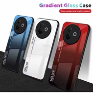 CASE Y39 Shockproof Gradient Color For Vivo Y39 Glass Soft Edge TPU