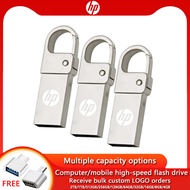 HP metal USB flash drive, 512GB, 1TB, 2TB, pen drive, flash stick, 32GB, 64GB, 128GB, 256GB, 16GB, 8GB portable hook flash drive