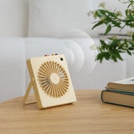 New Product Body Sensing Fan USB Rechargeable Human Body Sensing Fan Office Home Portable Desktop Fa
