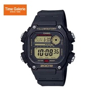 Casio General DW-291H-9AV Black Resin Band Men Watch