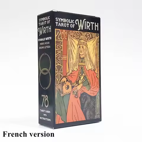 French Symbolic Tarot of Wirth Tarot Cards Oracle Cards for Divination Fate Tarot Deck Board Game fo