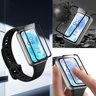 Tempered Glass / TPU Soft Film for Smartwatch Huawei Band 11 11 Pro 10 9 8 NFC 3D Screen Protector f