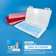 Face Mask Case / Face Mask Container Storage / Colored Dustproof