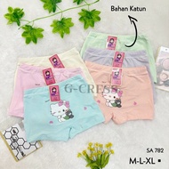 KATUN GOLDEN NICK - Girls' Boxer Briefs | 4 5 6 7 Years | M, L, XL Soft Cotton Material, Character P