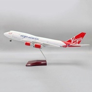 ※ Airplane Model Collection Limited Time Special Offer ※ 47cm Resin Airplane Model British Virgin Ai