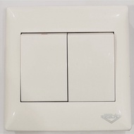 ERA SA9 Flush Switch 2gang 1way/telephone/bell