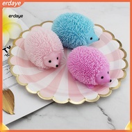 EYD- Luminous Led Light-up Hedgehog Stress Relief Squeeze Toy – Fuzzy Anti-anxiety Sensory Ball Perf