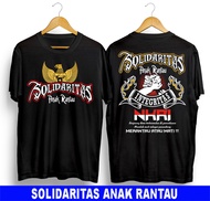 KAOS T-SHIRT / BAJU KAOS SOLIDARITAS ANAK RANTAU/KAOS OBLONG// KAOS ANAK RANTAU//KAOS DRIVER MUDA//