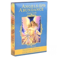 10.5 * 7.5cm English Version Angels Oracle Cards Angels of Abundance Oracle Cards English Board Game