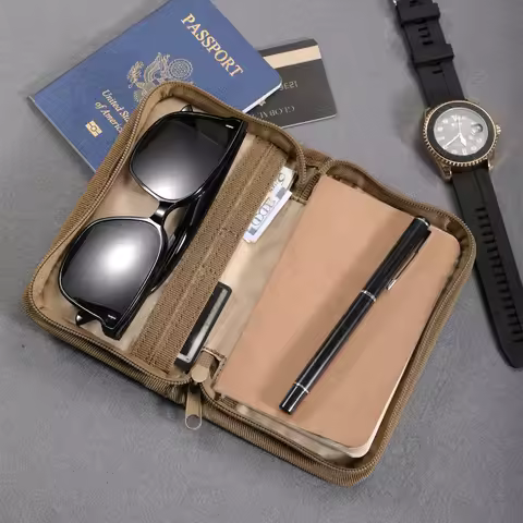 Journal Cover for Field Notes Notebooks Waxed Canvas Pocket Notebook Cover Sleeve for Outdoor (Sleev