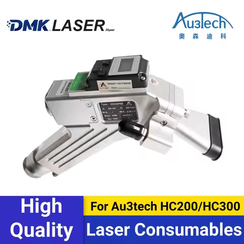 Au3tech original HC200 300 Laser Cleaning Head 35*4mm Protective windows Collimating lens D20F50 Foc